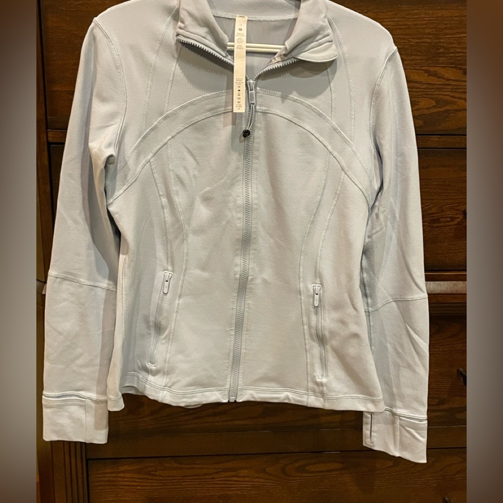 Lululemon Define Jacket Blue Linen